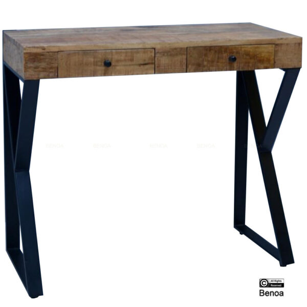 Studietafel met 2 lades 90 foto 1