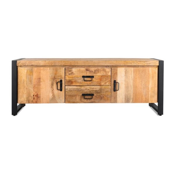 Britt 2 doors 2 drawer tv cabinet foto 1