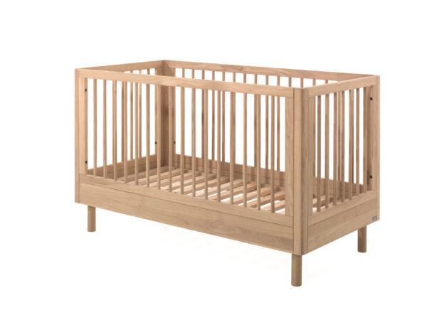 FORREST BABYBED 70x140cm  + OMBOUW TODDLER EIK foto 1