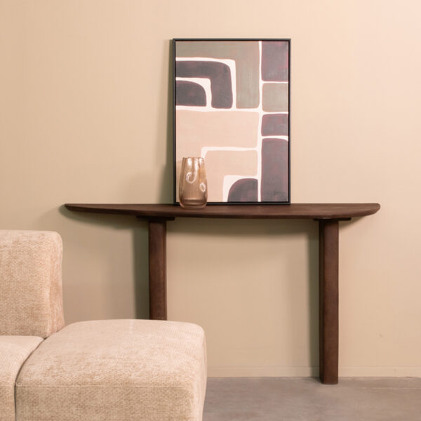 LABEL51 Sidetable Wow – Espresso – Mangohout – 135 cm foto 1