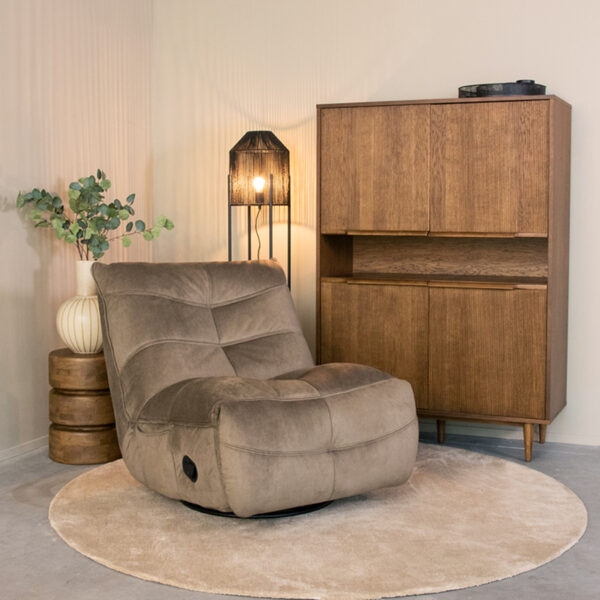 LABEL51 Fauteuil Take It Easy – Taupe – Cosmo foto 1