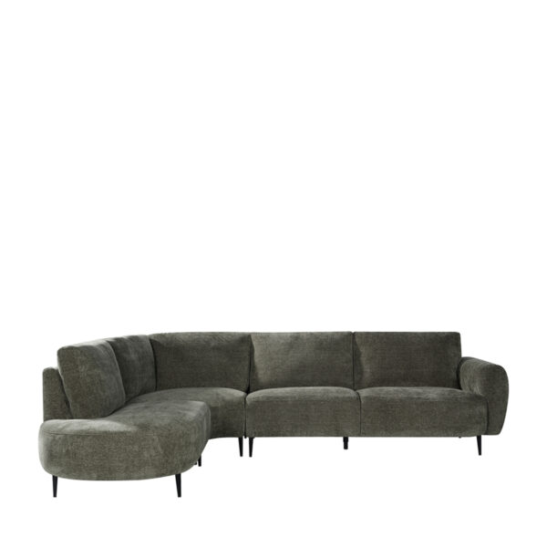 LABEL51 Hoekbank Milano – Hunter – Elite – Links foto 1