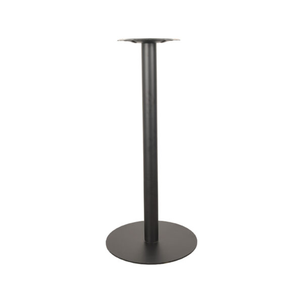 LABEL51 Bartafel Tafelpoot Enkel – Zwart – Metaal – Rond – 108 cm foto 1