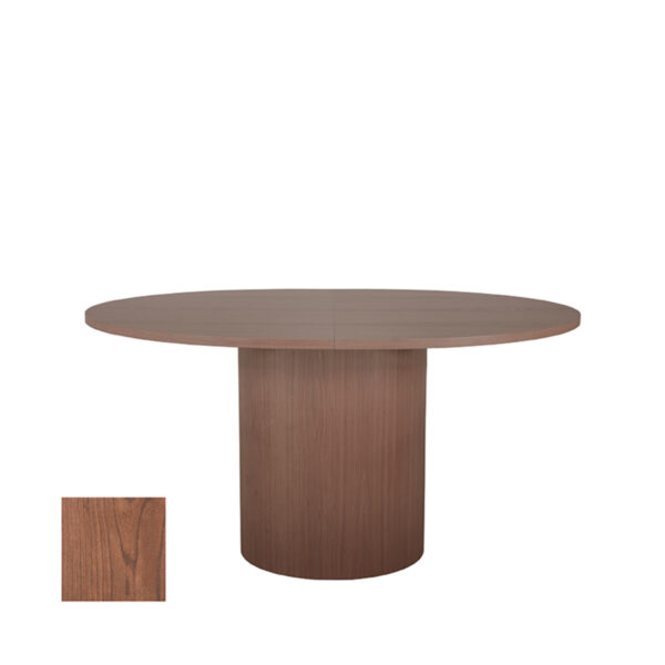 LABEL51 Eetkamertafel Oliva – Walnoot – Eiken – 150-200 cm – Uitschuifbaar foto 1