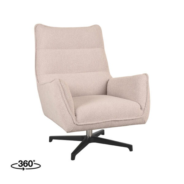 LABEL51 Fauteuil Rodia – Naturel – Boucle foto 1
