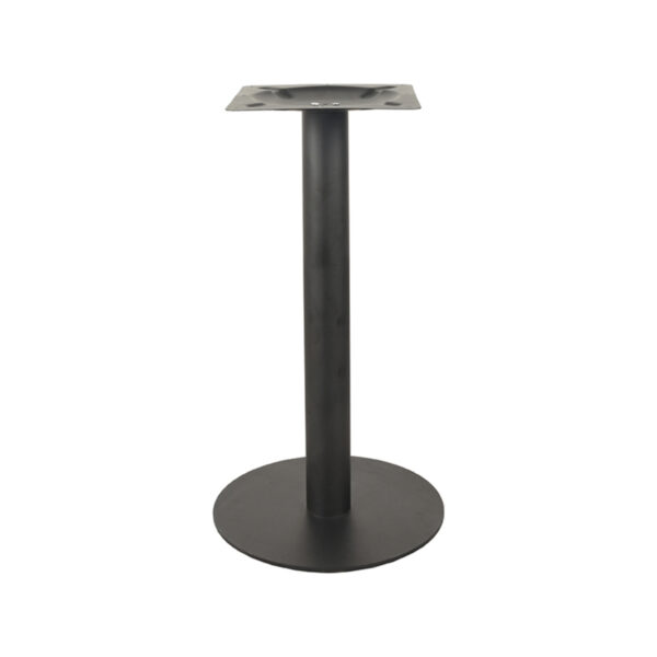 LABEL51 Eetkamertafel Tafelpoot Enkel Rond – Zwart – Metaal – Rond – 72 cm foto 1