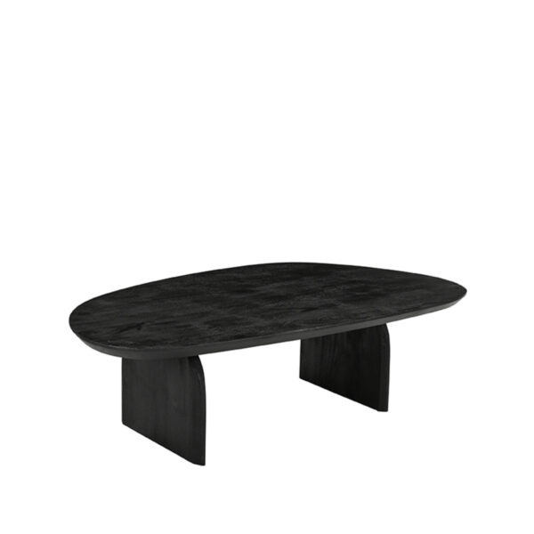 LABEL51 Salontafel Cooper – Zwart – Mangohout – 135 cm foto 1