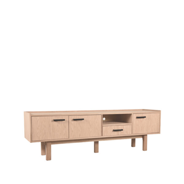 LABEL51 Tv-meubel Cali – Naturel – Eiken – Tv-Meubel foto 1