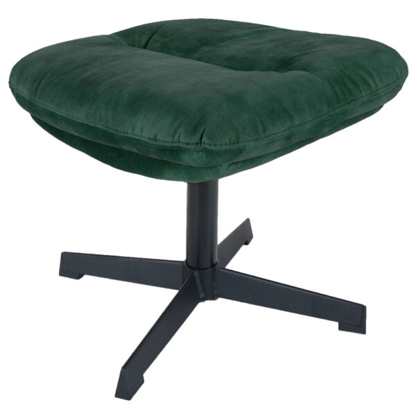 Hocker Dorus Adore Velvet – Army Green 29 foto 1