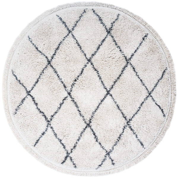 Vloerkleed Souk Cream Rond ø160 cm foto 1