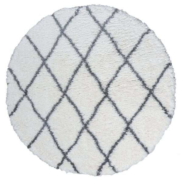 Vloerkleed Jeffie Cream Rond ø200 cm foto 1