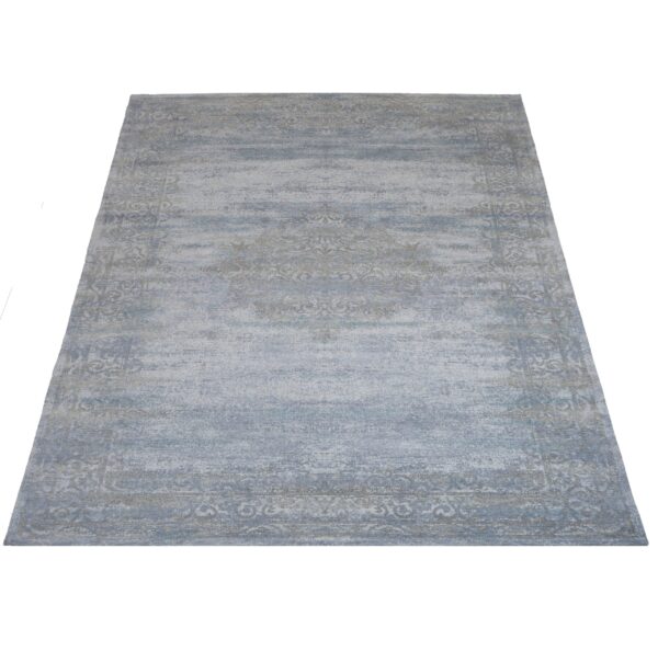 Vloerkleed Adel Medaillon Light Grey 26007 – 160 x 230 cm foto 1