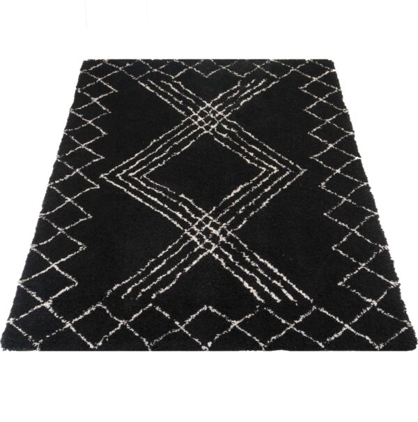 Vloerkleed Jim Black 160 x 230 cm foto 1