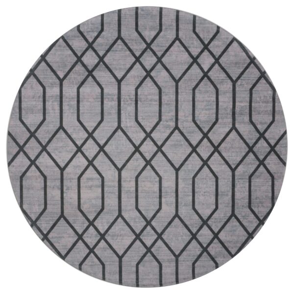 Vloerkleed Pattern Rond Groen ø200 cm foto 1