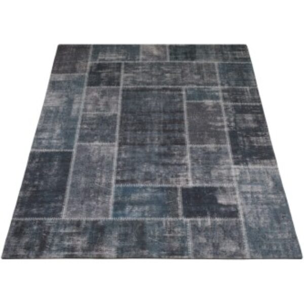 Karpet Mijnen Grijs/Blauw 160 x 230 cm foto 1