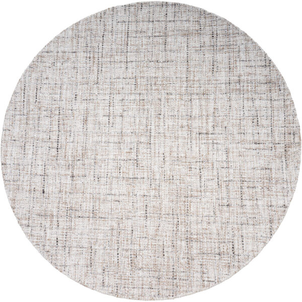 Vloerkleed Cross Beige – Rond ø200 cm foto 1