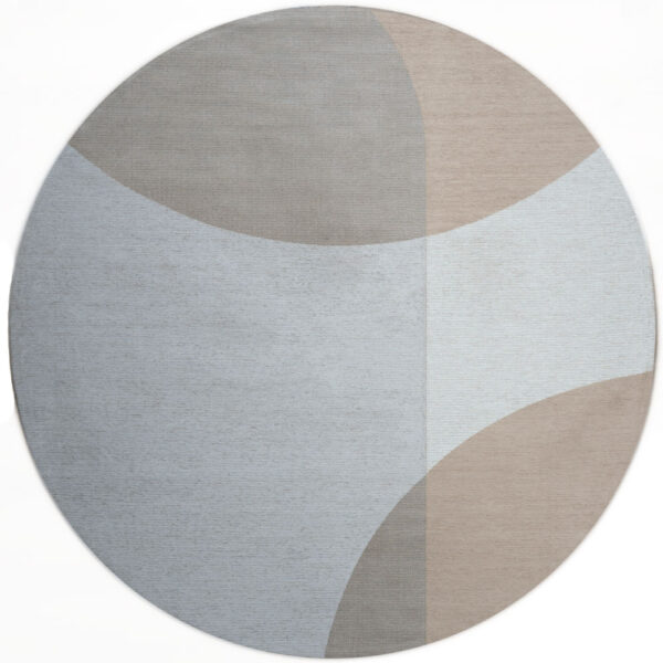 Vloerkleed Eli Beige ø120 cm foto 1
