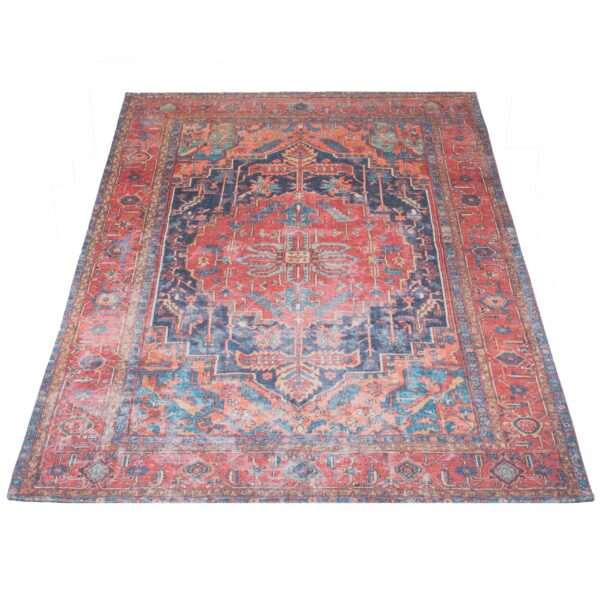 Vloerkleed Heris Red 01 – 200 x 290 cm foto 1