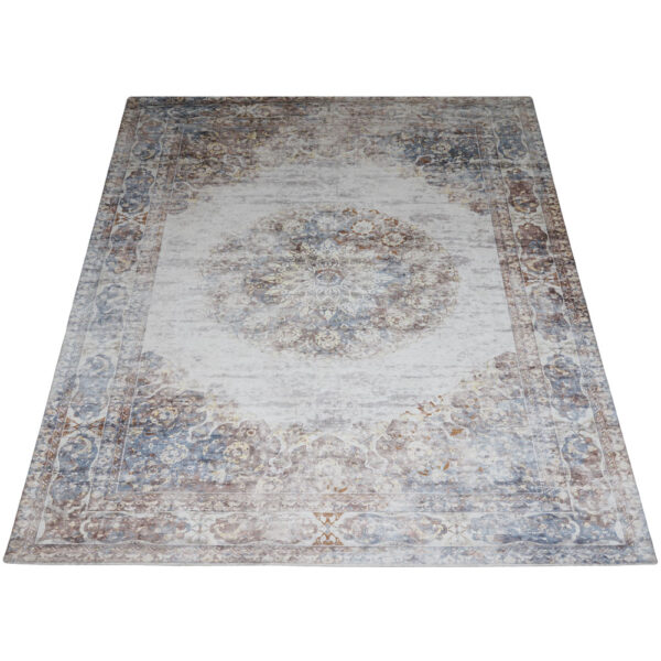 Vloerkleed Viola Taupe 200 x 200 cm foto 1