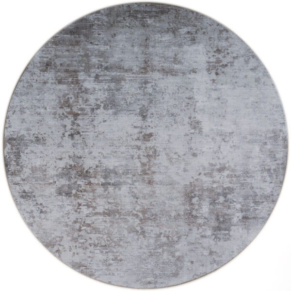Vloerkleed Yara Silver ø120 cm foto 1