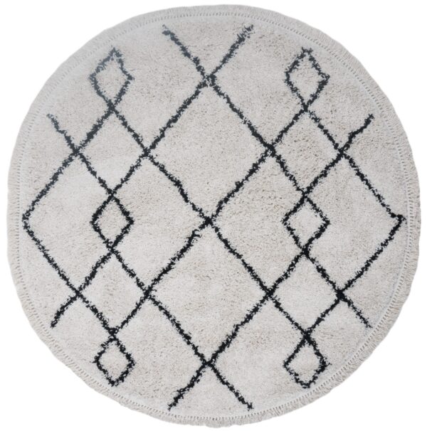 Vloerkleed Medina Cream Rond ø120 cm foto 1