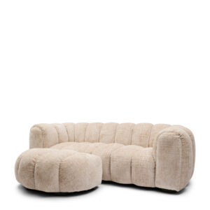 Vicenza Lounge Sofa 3,5S Natural Rivièra Maison