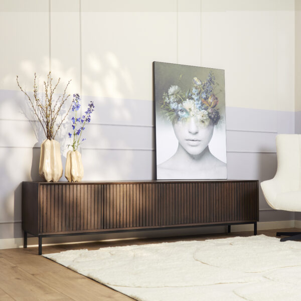 Tv meubel Madison Walnoot | 210 cm foto 1