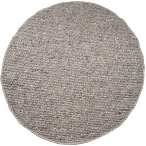 Vloerkleed Steve Donker Beige Rond ø160 cm