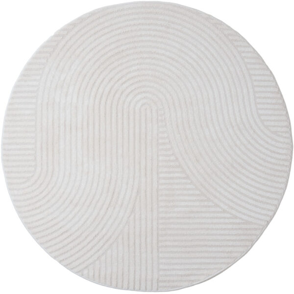 Vloerkleed Ella Cream Rond ø240 cm foto 1