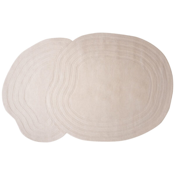 Wasbaar Vloerkleed Zayn – Beige 140 x 200 cm foto 1