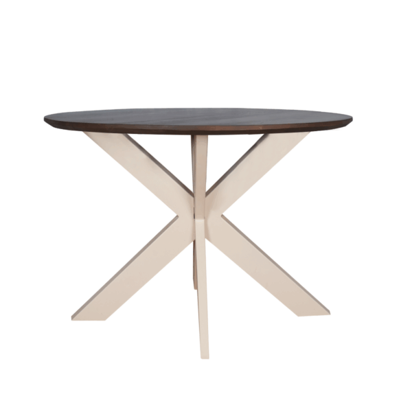 Eettafel Madison Walnut | 130 cm | Poot Sand foto 1