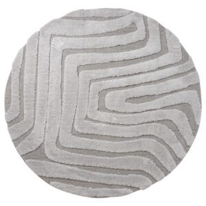 Vloerkleed Lima Beige 160cm rond