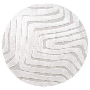 Vloerkleed Lima Creme 160cm rond