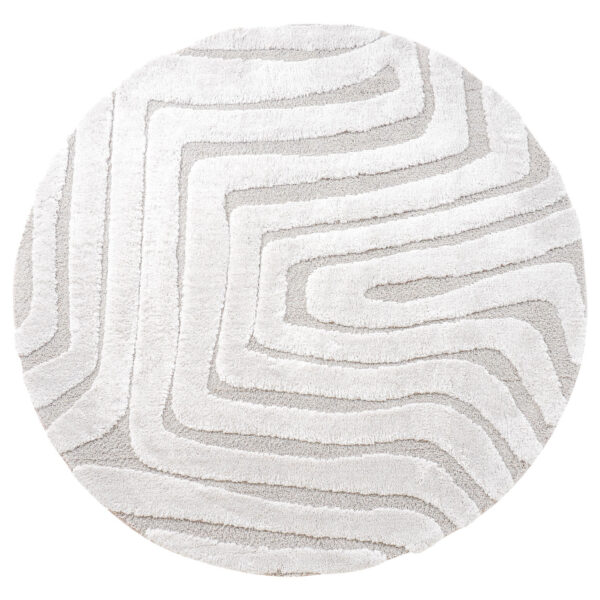 Vloerkleed Lima Creme 160cm rond foto 1