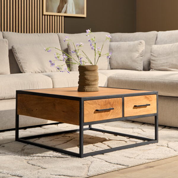 Salontafel Denver | 80×80 cm foto 1