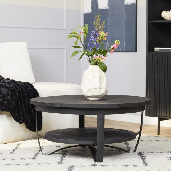 Salontafel Paras Black | 90 cm foto 1