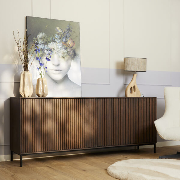 Dressoir Madison Walnoot  | 210 cm foto 1