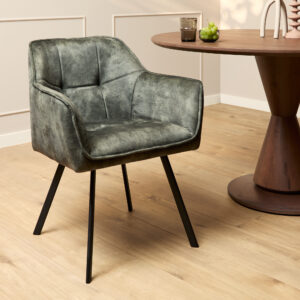 Eetkamerstoel Emma | Velvet Hunter Green