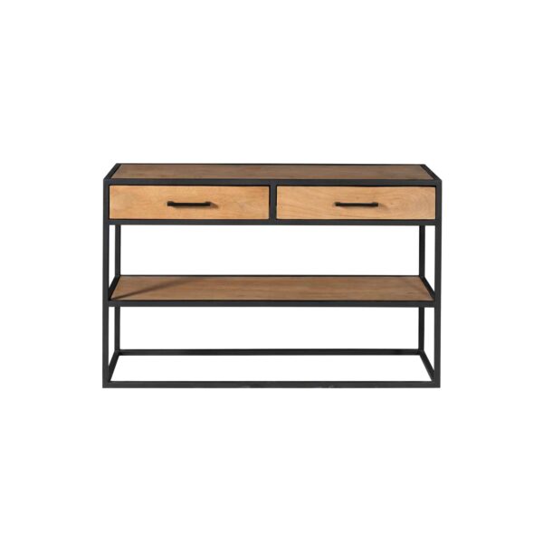 Sidetable Denver | Mangohout en metaal foto 1