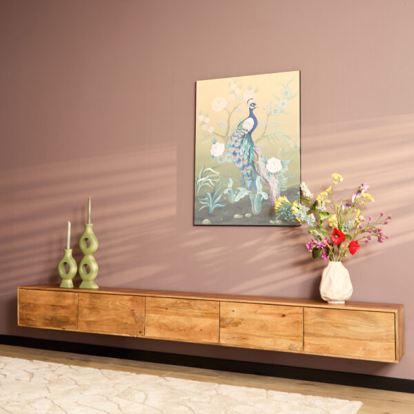 Zwevend tv meubel Vision Naturel | 280 cm foto 1