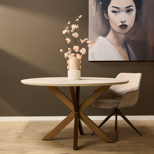 Eettafel Madison Sand | 150 cm foto 1