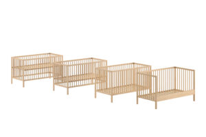 DINO PEUTERBED 70x140 CM NATUUR