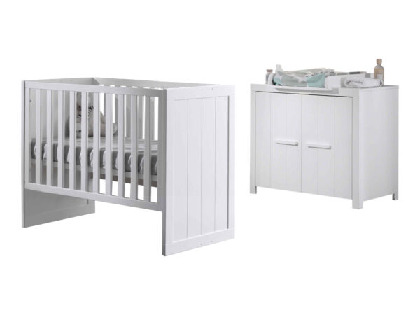 ERIK babybed met kommode en verzorgingstafel foto 1