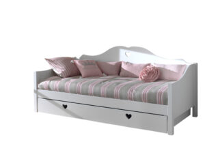 Deze Amori-combinatie bestaat uit een een kajuitbed en een rolbed