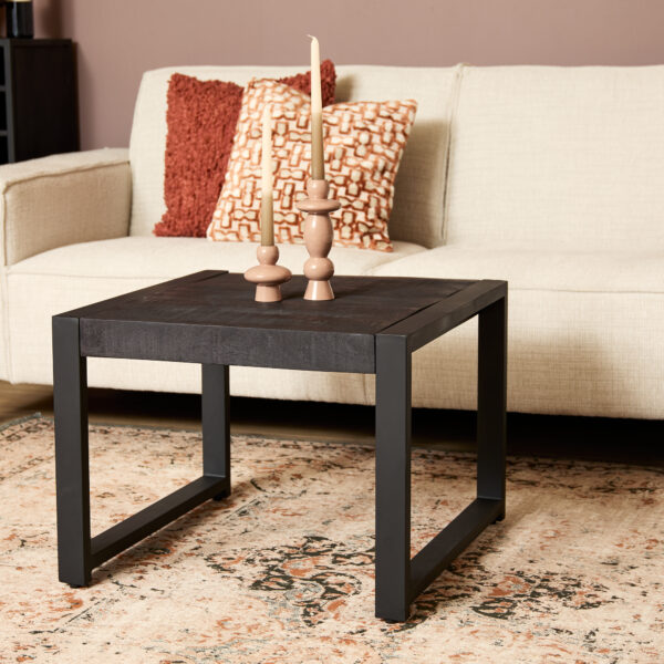 Bijzettafel Boaz Black | 60 cm foto 1