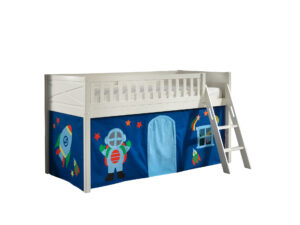 Deze SCOTT combinatie bestaat uit de hoogslaper en het ASTRO speelgordijn.
