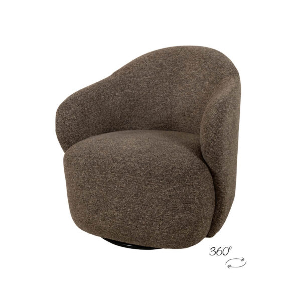 Jimi draaifauteuil 360 – Present – Brown 440 foto 1