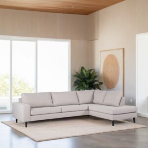 3 seater corner right, fabric Cover 83, C311 grey