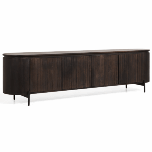 Mokka TV-Meubel Donkerbruin 210cm