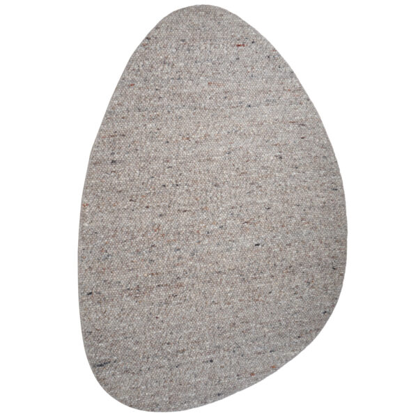 Vloerkleed Stone Donker Beige 417 – Kiezelvormig 160 x 230 cm foto 1